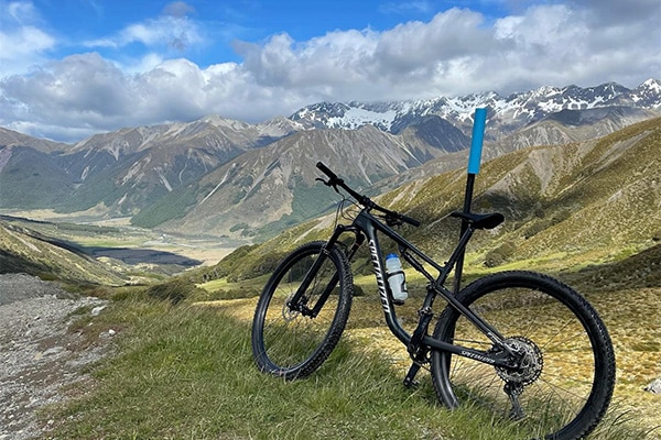 Location 11 Bike on mountain biking track in Hanmer Springs - nearby biking activities