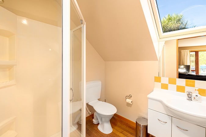 Bathroom of two bedroom - first floor room at Settlers Boutique Motel - Hanmer Springs accommodation