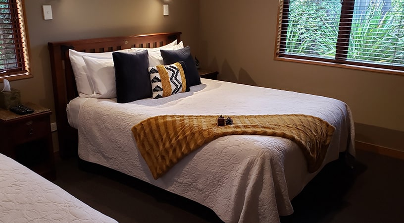 Interior of two bedroom - ground floor room at Settlers Boutique Motel - Hanmer Springs luxury accommodation